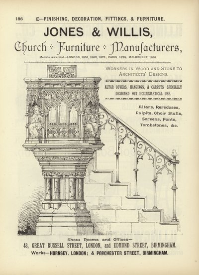Side fra The Architects, Surveyors and Engineers Compendium 1892 af English School
