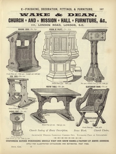 Side fra The Architects, Surveyors and Engineers Compendium 1892 af English School