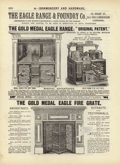 Side fra The Architects, Surveyors and Engineers Compendium 1892 af English School