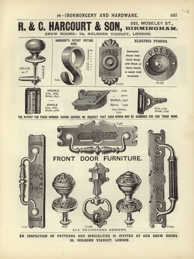 Side fra The Architects, Surveyors and Engineers Compendium 1892 af English School