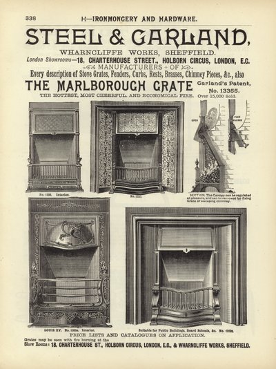 Side fra The Architects, Surveyors and Engineers Compendium 1892 af English School