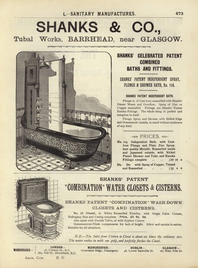 Side fra The Architects, Surveyors and Engineers Compendium 1892 af English School