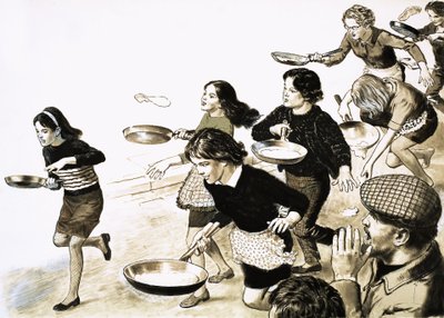 Pandekageløb af English School