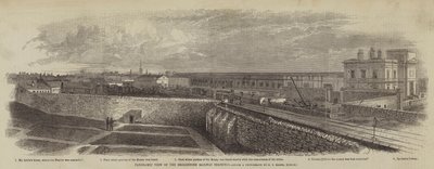 Panoramaudsigt over Broadstone Railway Terminus af English School