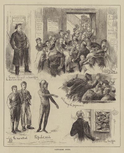 Pantomime Notizen von English School