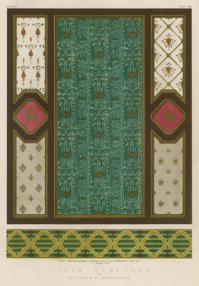 Paper Hangings af hr. Josse og hr. Seegers, Paris af English School