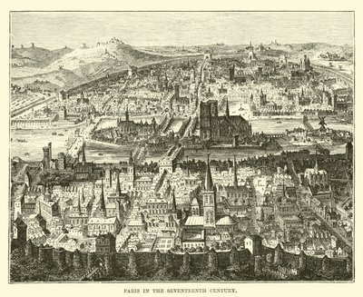 Paris i det syttende århundrede af English School