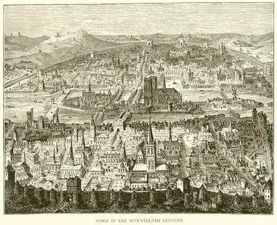 Paris i det syttende århundrede af English School