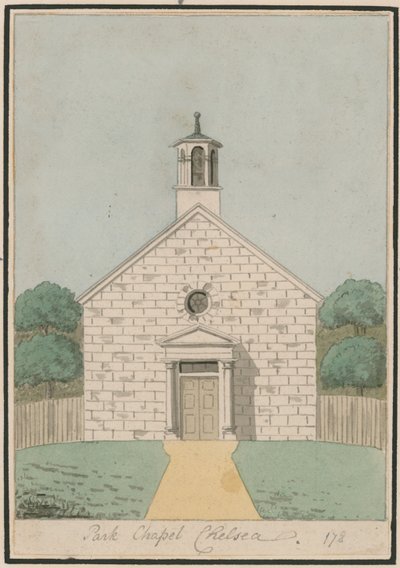 Park Chapel i Chelsea af English School