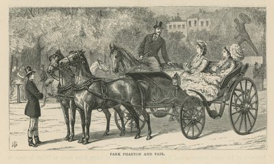 Park phaeton og par af English School