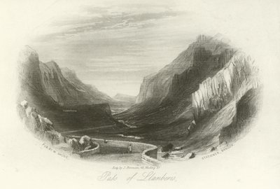 Pass of Llanberis, North Wales af English School