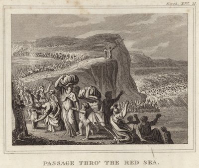 Durchzug durch das Rote Meer von English School