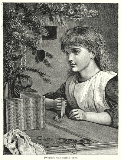 Patties juletræ (gravering) af English School