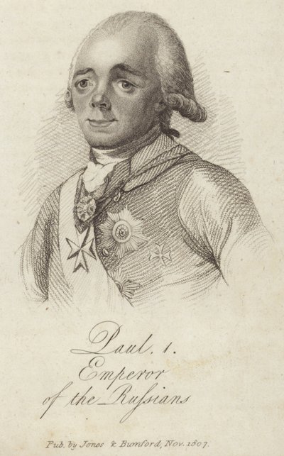 Paul I af Rusland af English School