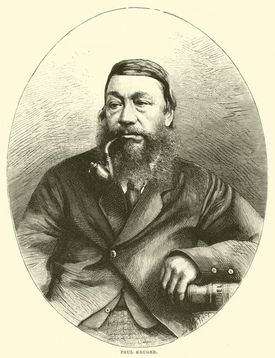 Paul Kruger (gravering) af English School