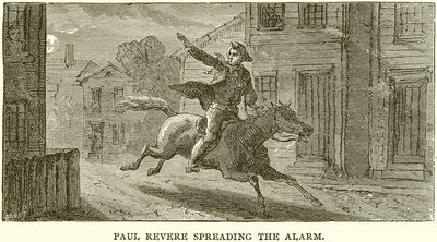 Paul Revere spreder alarmen af English School