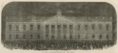 Fredsbelysninger ved East India House af English School
