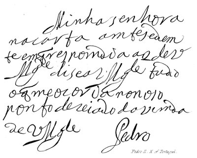 Pedro II, K af Portugal af English School