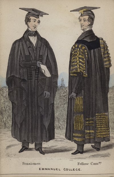 Pensionist, Fellow Commoner, Emmanuel College af English School
