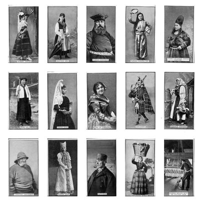 Folk i Europa, 1922 af English School