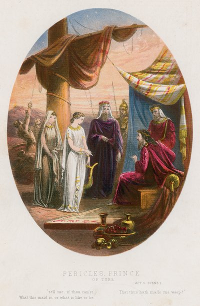 Pericles, Prince of Tyre, 5. akt scene i af English School