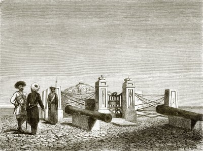 Peter den Stores hytte, nær Derbend af English School