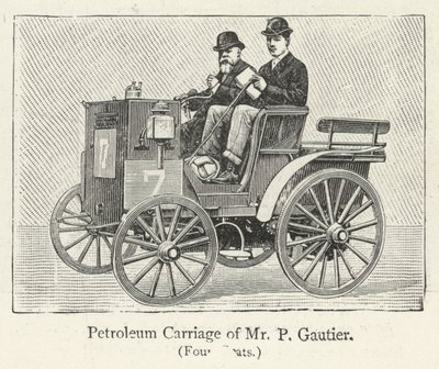 Petroleumstransport af hr. P Gautier af English School
