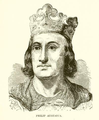 Philip Augustus af English School