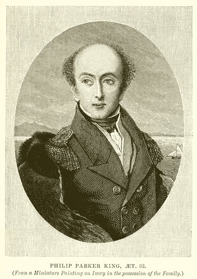 Philip Parker King, Aet. 32 af English School