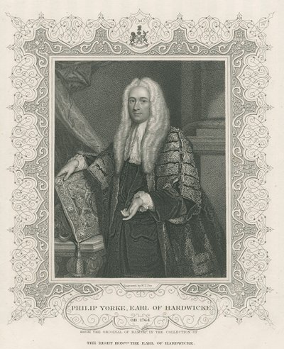 Philip Yorke, 1. jarl af Hardwicke, fra 