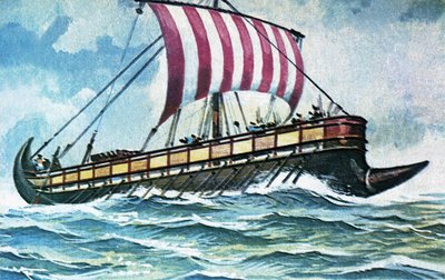 fønikisk skib af English School