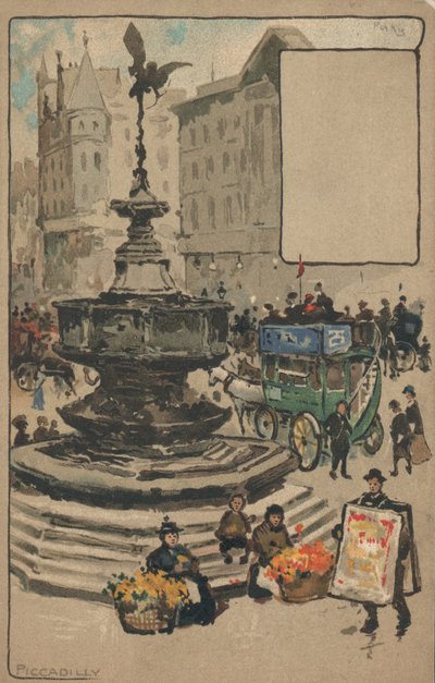 Piccadilly Circus, London af English School