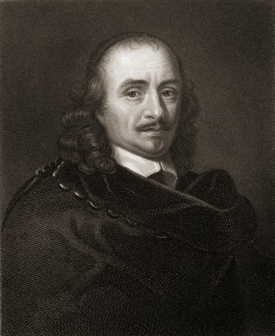 Pierre Corneille (1606-84) fra Gallery of Portraits, udgivet i 1833 af English School