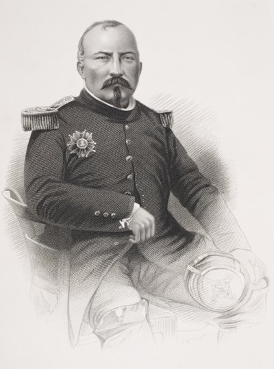 Pierre Francois Joseph Bosquet, fra "Gallery of Historical Portraits", udgivet omkring 1880 af English School