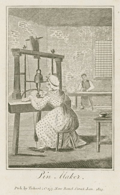 Pin Maker (gravering) af English School