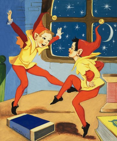 Nisser danser af English School