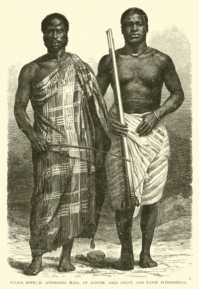 Police Officer (Appolonia man), at Assinie, Gold Coast, and Fanti interpreter  af English School