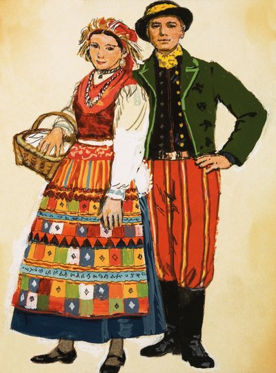 polsk kostume af English School