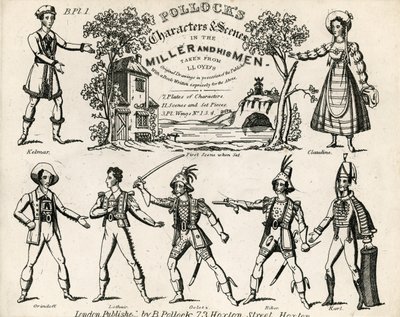 Pollocks Charaktere und Szenen in Der Müller und seine Männer von English School