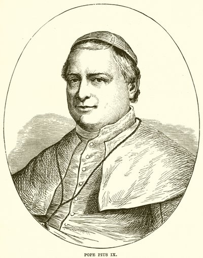 Pave Pius IX af English School