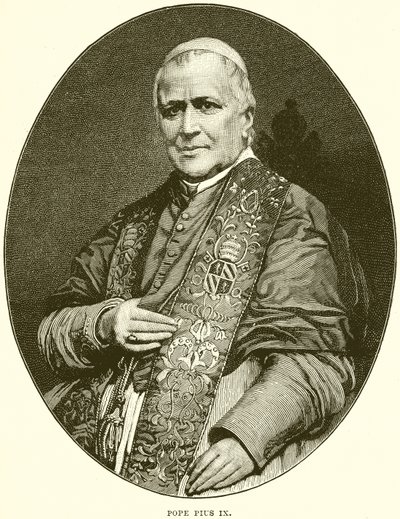 Pave Pius IX af English School