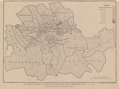 Befolkning inden for London-registreringsområdet af English School