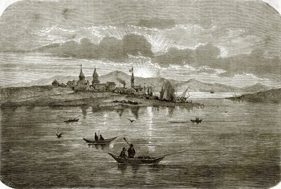 Havnen i Okhotsk af English School