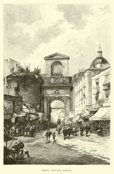 Porta Capuana, Napoli af English School