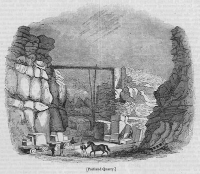 Portland stenbrud af English School