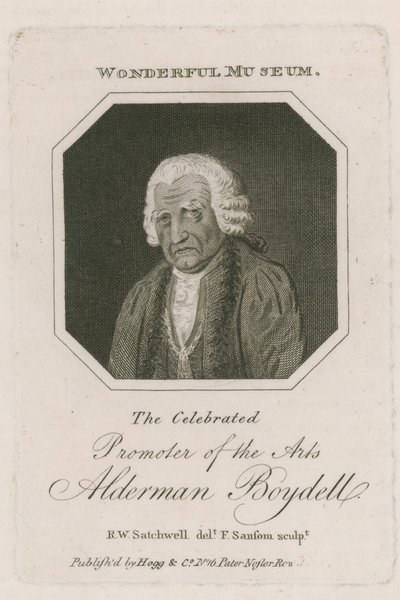 Porträt von Alderman Boydell von English School