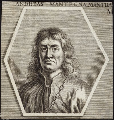 Portræt af Andrea Mantegna af English School