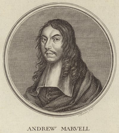 Portræt af Andrew Marvell af English School