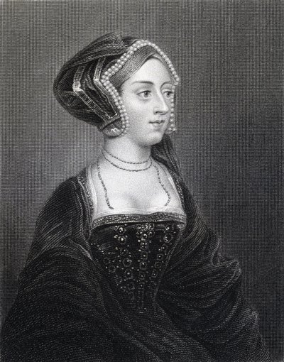Portræt af Anne Boleyn (ca. 1507-36) fra 