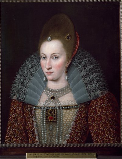 Portræt af Anne af Danmark (maleri af English School